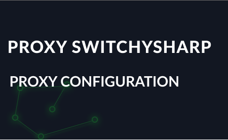 How to set up SwitchyOmega correctly?